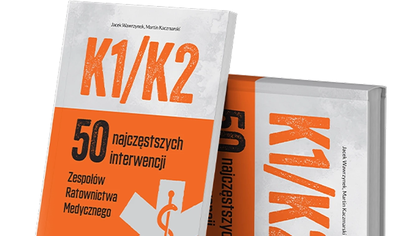 Książka - K1/K2 - 50 najczęstszych interwencji Zespołów Ratownictwa Medycznego